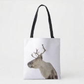 Natuur rendierfoto tote bag (Voorkant)