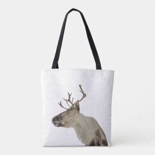 Natuur rendierfoto tote bag