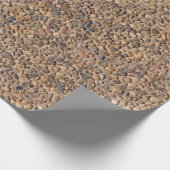 Natuur Robuuste stonen, kleine afdrukken Cadeaupapier (Hoek)