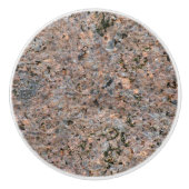 Natuur Rock Photo Geology Texture Keramische Knop (Voorkant)