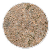 Natuur Rock Photo Geology Texture Keramische Knop (Voorkant)