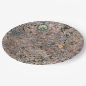 Natuur Rock Photo Geology Texture Papieren Bordje (Gekanteld)