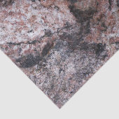 Natuur Rock Texture Pinkish Tissuepapier (Detail)