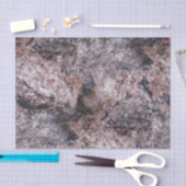Natuur Rock Texture Pinkish Tissuepapier (Craft)