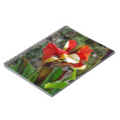 Natuur Rode Bloem Fotografie Notitieboek (Linkerzijde)