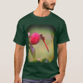Natuur rode dragonfly Dogwood Fruit T-shirt (Voorkant)
