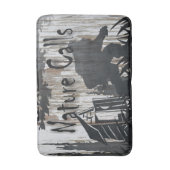 Natuur roept Bathmat op Badmat (Voorkant Verticaal)