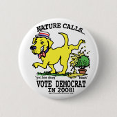 Natuur roept Button  (Voorkant)