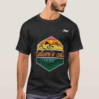 Natuur roept Shirt - ideaal voor Natuur en reizen