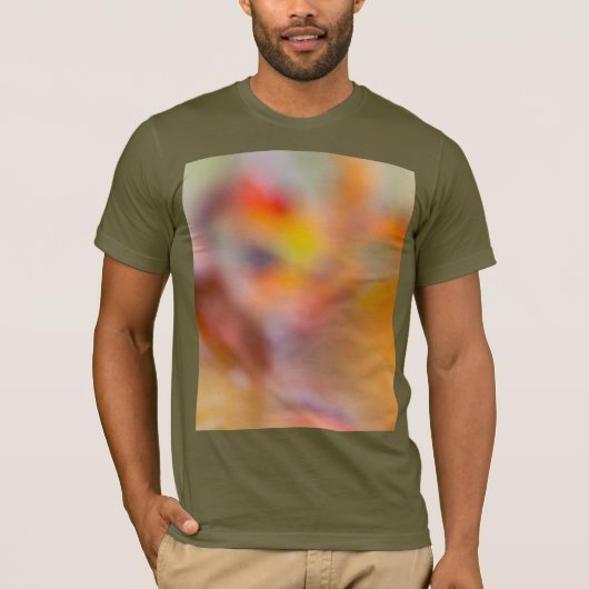 Natuur – Romantische Abstracte elegantie T-shirt (Voorkant)