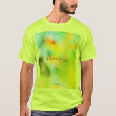 Natuur – Romantische Abstracte elegantie T-shirt (Voorkant)