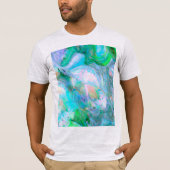 Natuur – Romantische Abstracte elegantie T-shirt (Voorkant)