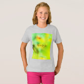  Natuur – Romantische Abstracte elegantie T-shirt (Voorkant volledig)