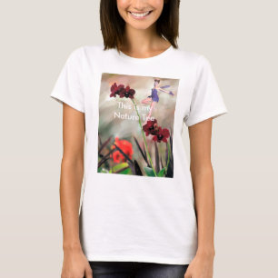 Natuur Rot-shirt met airy & Flowers T-shirt