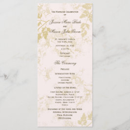  Natuur Roze Programmakaart