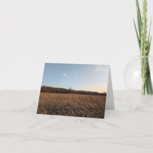 Natuur’s Touch – Lege begroeting en bedankkaart (Voorkant)