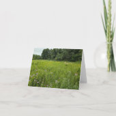 Natuur’s Touch – Lege begroeting en bedankkaart Kaart (Voorkant)