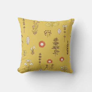 Natuur’s Touch Yellow Mustard Sierkussen