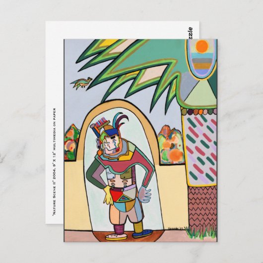 "Natuur Scene 2" van Ruchell Alexander Briefkaart (Voorkant / Achterkant)