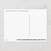 "Natuur Scene 2" van Ruchell Alexander Briefkaart (Achterkant)