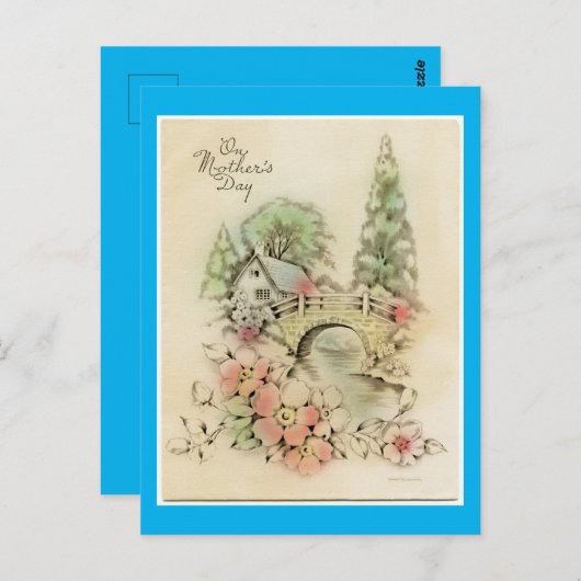  Natuur Scene Briefkaart (Voorkant / Achterkant)