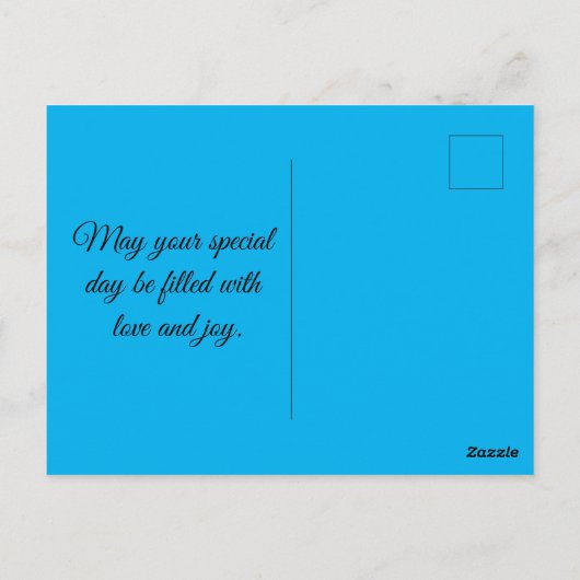  Natuur Scene Briefkaart (Achterkant)