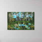 Natuur Scene Canvas afdrukken (Voorkant)