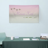 Natuur scène (eenden, gator) spandoek (Beurs)