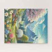 Natuur Scene En Landschap Legpuzzel (Horizontaal)