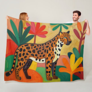Natuur Scene Fleece Deken