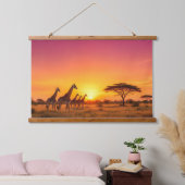 Natuur scene hangend wandkleed (Slaapkamer)