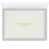 Natuur Scene Happy Birthday personaliseer de Kaart (Binenzijde Horizontaal (Onderkant))