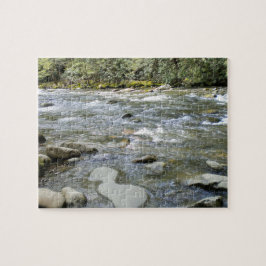 Natuur Scene Mountain Stream Legpuzzel