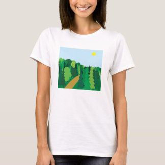 Natuur Scene T-shirt