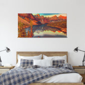 Natuur scene van de outback van Colorado Canvas Afdruk (Insitu (Slaapkamer))