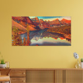Natuur scene van de outback van Colorado Canvas Afdruk (Insitu (Woonkamer))
