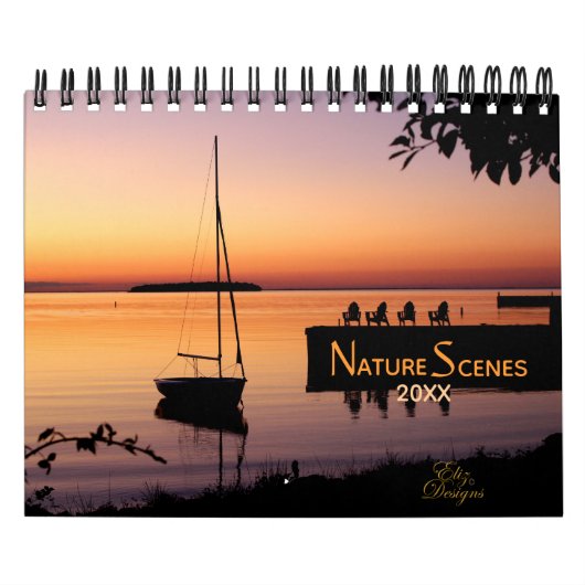 Natuur scènes agenda | Redactionele tekst Kalender (Hoes)