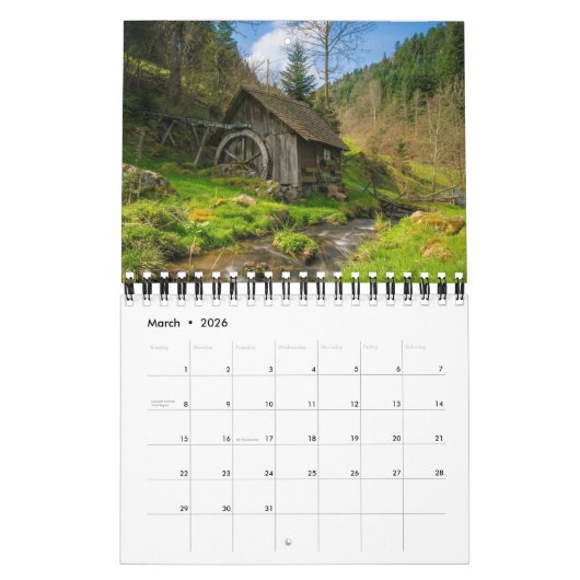 Natuur scènes agenda | Redactionele tekst Kalender (Mar 2026)