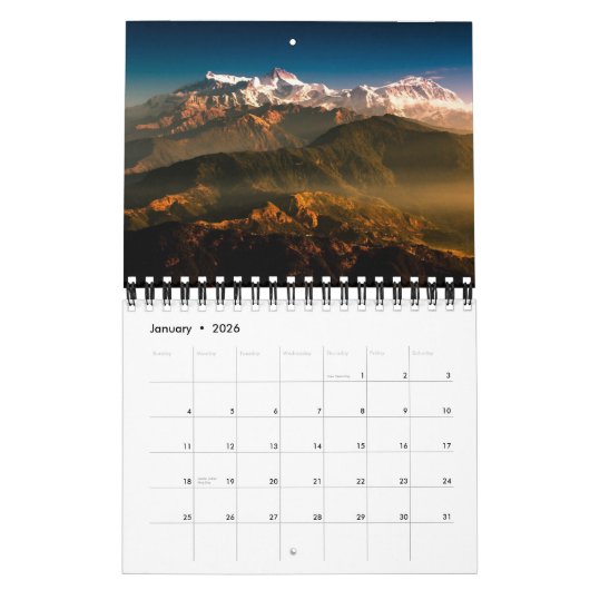 Natuur scènes agenda | Redactionele tekst Kalender (Jan 2026)