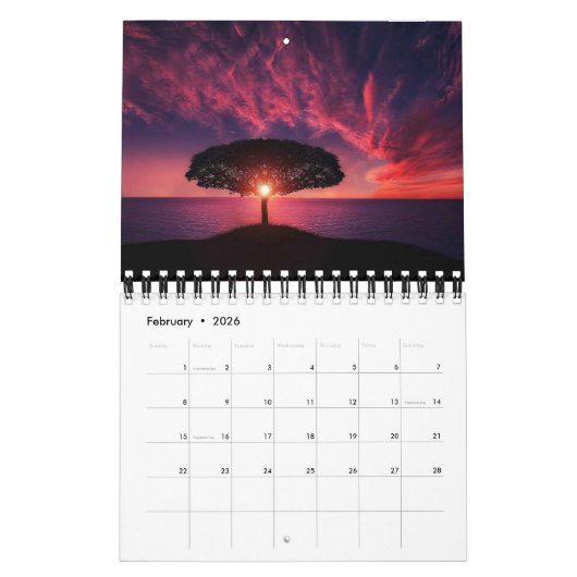 Natuur scènes agenda | Redactionele tekst Kalender (Feb 2026)