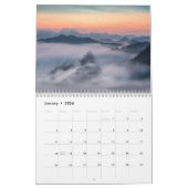 Natuur Scènes van de bergen 12 maanden Muur Kalender (Jan 2026)