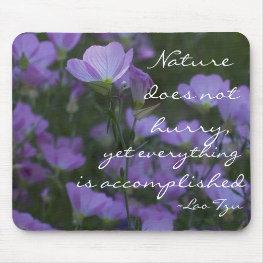 natuur schiet niet op muismat (Voorkant)