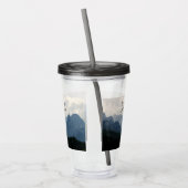 Natuur schilderachtig alpiene bergen Foto Acryl Drinkbeker