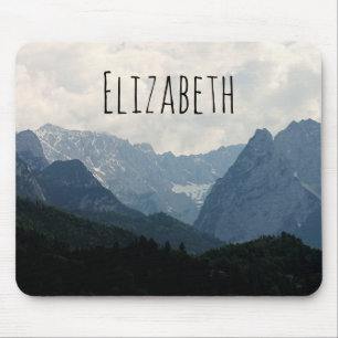 Natuur schilderachtig alpiene bergen Foto Muismat