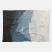 Natuur schilderachtig alpiene bergen Foto Theedoek (Horizontaal)