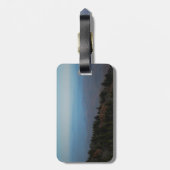 Natuur schilderachtig landschap berglandschap bagagelabel (Achterkant verticaal)