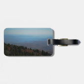 Natuur schilderachtig landschap berglandschap bagagelabel (Achterkant horizontaal)
