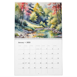 Natuur Schilderijen Kalender