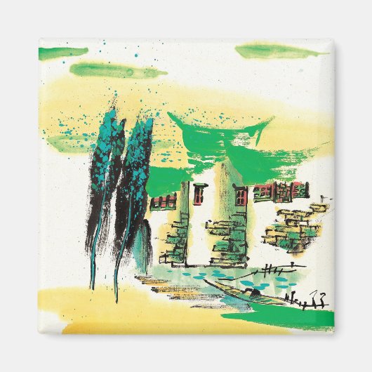 Natuur Schilderpremie Magneet (Voorkant)