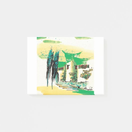 Natuur Schilderpremie Post-it® Notes (Voorkant)